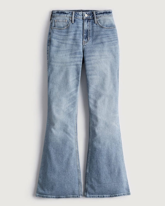 Icy-Blue Bell Bottoms